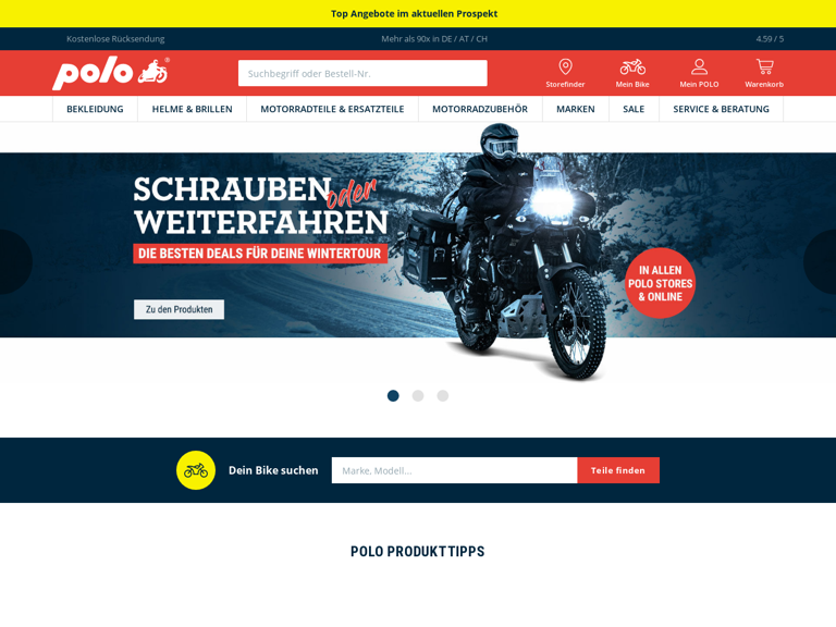 Motorradzubehör kaufen – POLO Motorrad