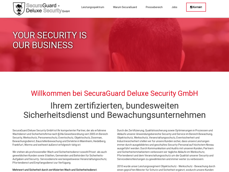 Firmenlogo von Deluxe-Security-Service