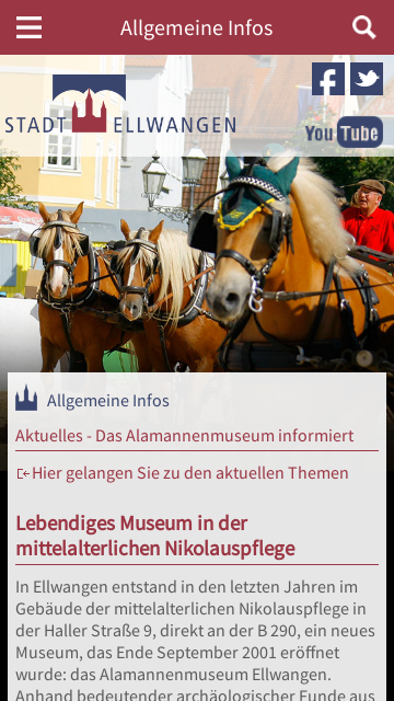 Firmenlogo von Alamannenmuseum Ellwangen