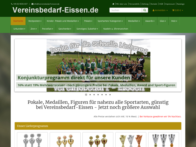 Firmenlogo von Pokale-Eissen