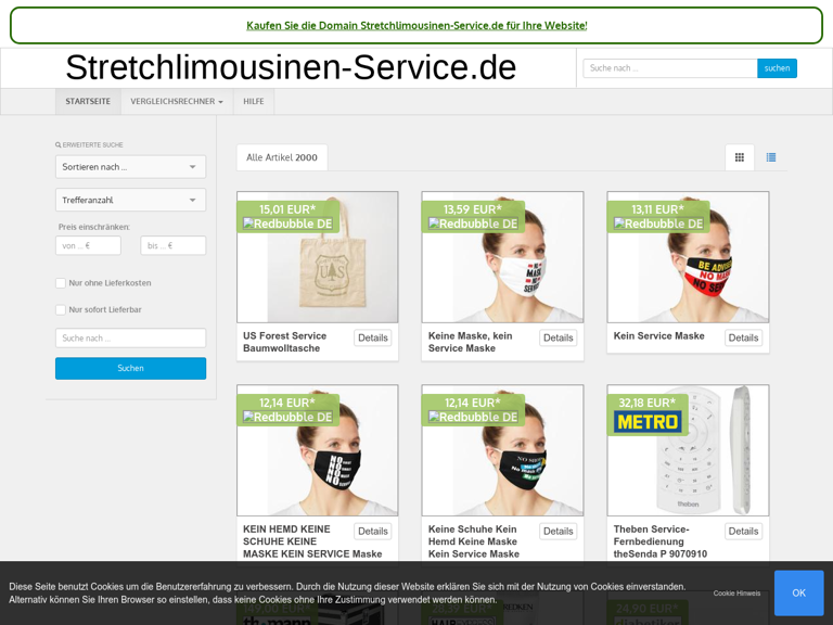 Firmenlogo vom Unternehmen Stretchlimousinen-Service.de aus Langerringen