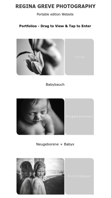 Firmenlogo vom Unternehmen Regina Greve Photography aus Hamburg