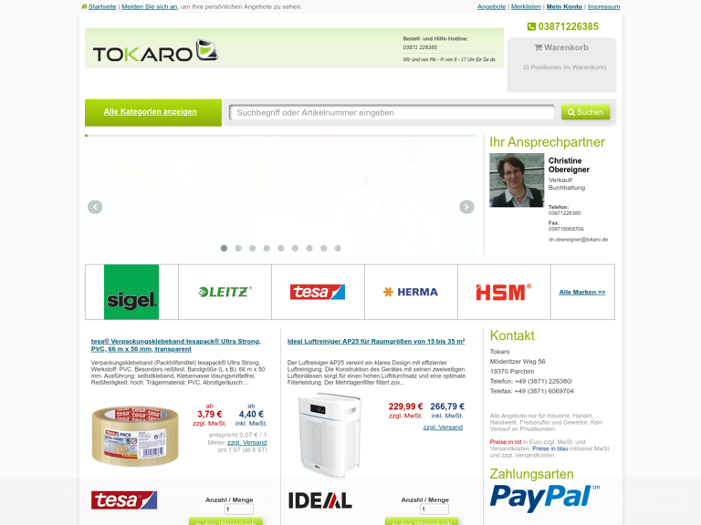 Firmenlogo von TOKARO