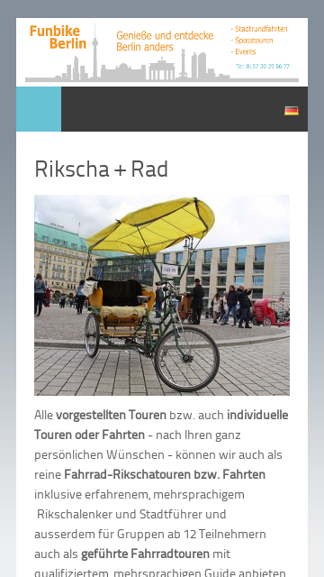Firmenlogo von Berlin-Rikscha-Tours
