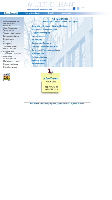 Firmenlogo von Multiclean GmbH