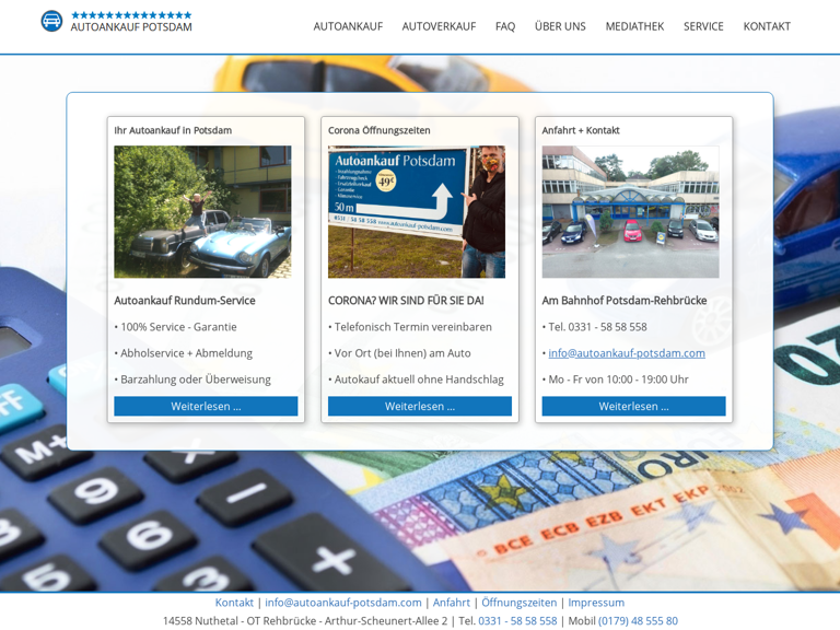 Firmenlogo von Autokauf - Potsdam  0331 / 58 58 558