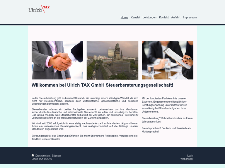 Firmenlogo von Ulrich  TAX Steuerberater