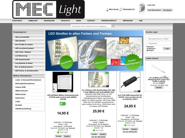 Firmenlogo von LED Shop L-Tronic