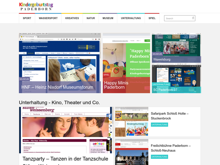 Firmenlogo vom Unternehmen Kindergeburtstag Paderborn aus Paderborn