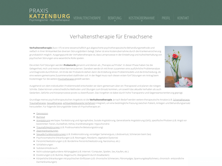 Firmenlogo vom Unternehmen Praxis Katzenburg aus Köln