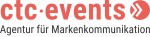 Firmenlogo des Unternehmens ctc events Agentur für Markenkommunikation GmbH & Co.KG aus Wiesbaden (150px)