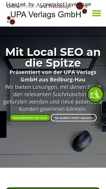 Firmenlogo vom Unternehmen UPA Verlags GmbH aus Kleve