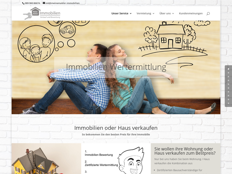 Firmenlogo vom Unternehmen MeineMakler Immobilien aus München