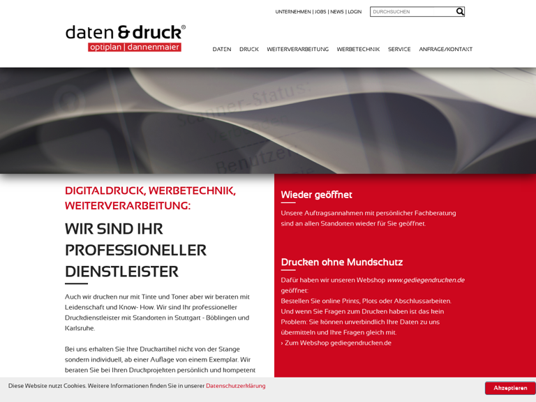 Firmenlogo vom Unternehmen optiplan GmbH aus Stuttgart
