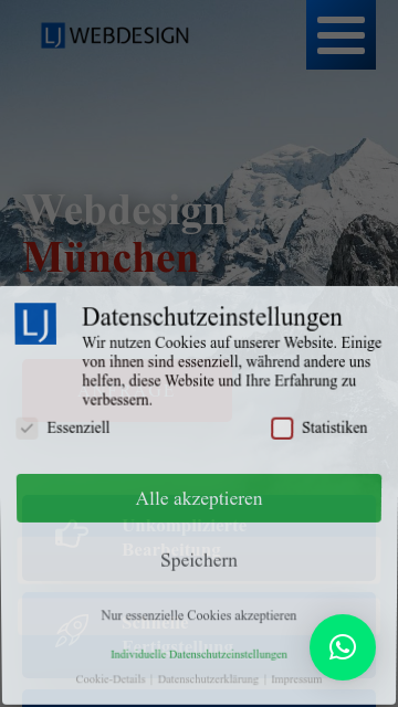 Firmenlogo vom Unternehmen LJ webdesign aus Maisach
