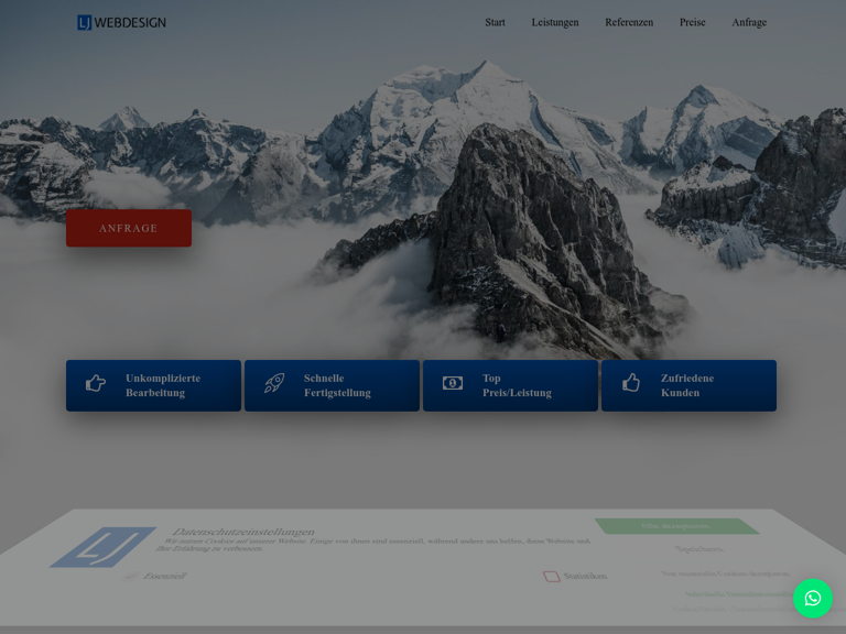 Firmenlogo vom Unternehmen LJ webdesign aus Maisach