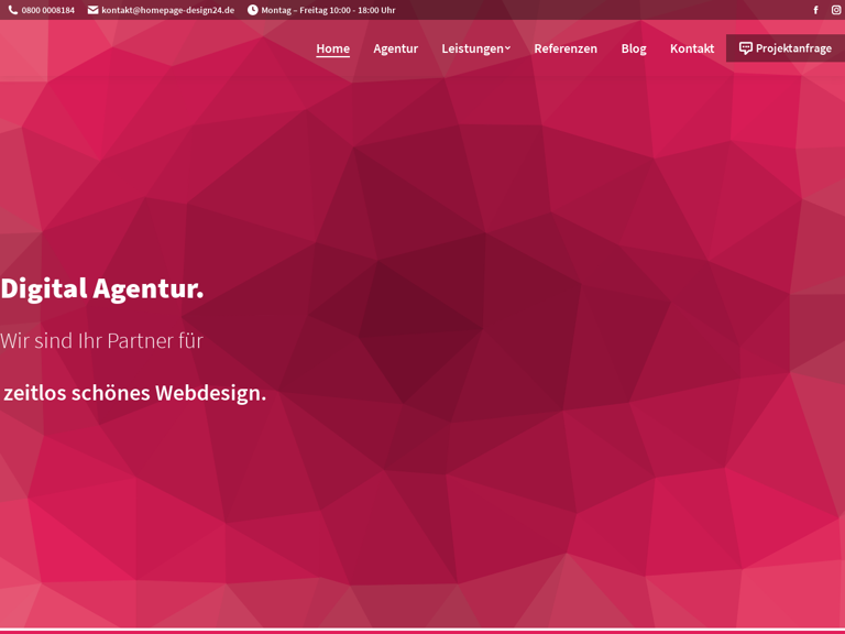Firmenlogo vom Unternehmen HD24 Webdesign Agentur aus Dresden
