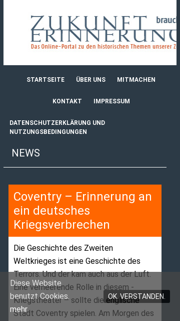 Firmenlogo vom Unternehmen Arbeitskreis Zukunft braucht Erinnerung aus Berlin