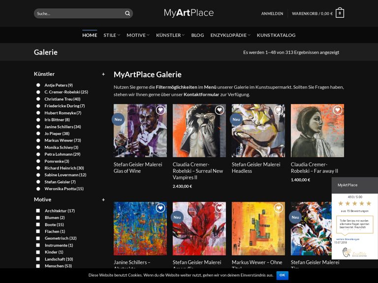 Firmenlogo vom Unternehmen MyArtPlace aus Hamm