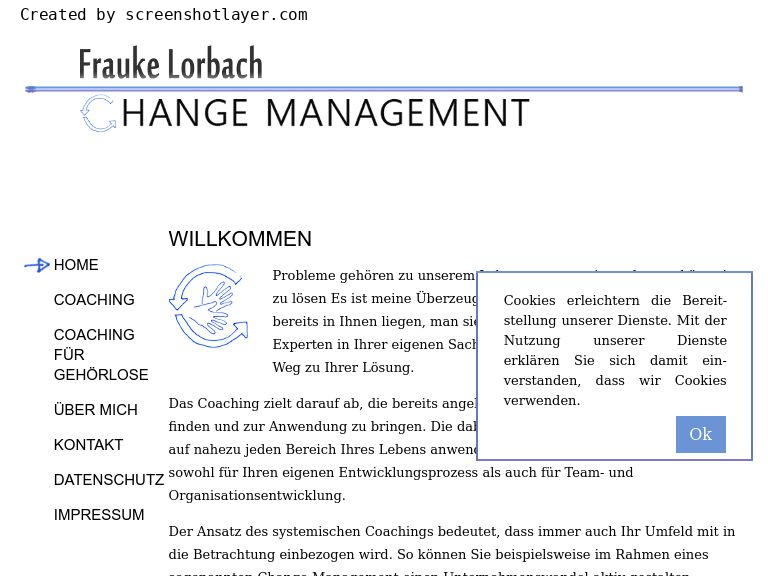 Firmenlogo vom Unternehmen Change Management Lorbach aus Aachen