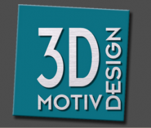 Firmenlogo vom Unternehmen 3D-Motiv-Design aus Varel (220px)
