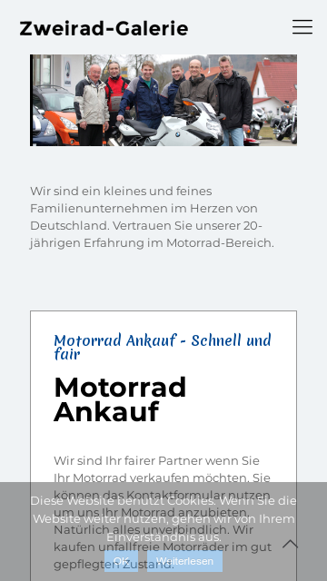 Firmenlogo vom Unternehmen Zweirad-Galerie B&B GmbH aus Obermelsungen