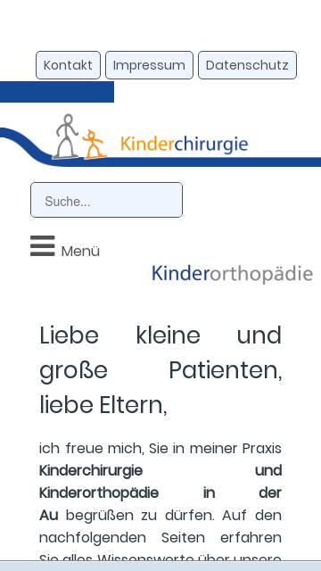 Firmenlogo vom Unternehmen Kinderchirurgie in der Au aus München