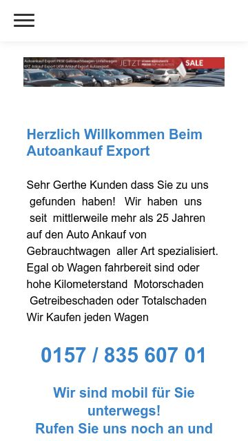 Firmenlogo vom Unternehmen Auto Ankauf Exports aus Essen