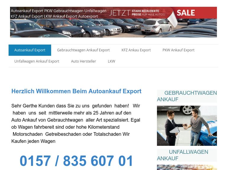 Firmenlogo vom Unternehmen Auto Ankauf Exports aus Essen