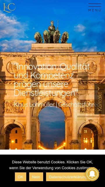 Logo Lohmüller & Company Immobilienmakler München