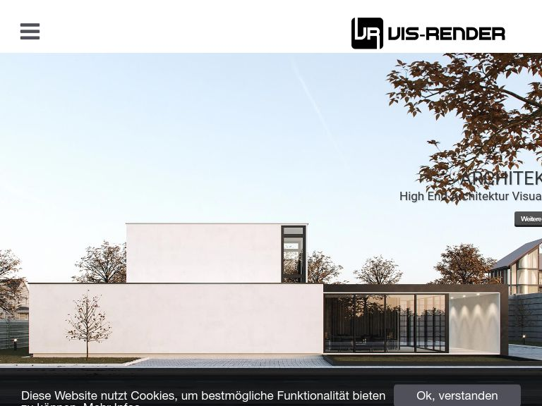 Firmenlogo vom Unternehmen Vis-Render 3D Visualisierung aus Berlin