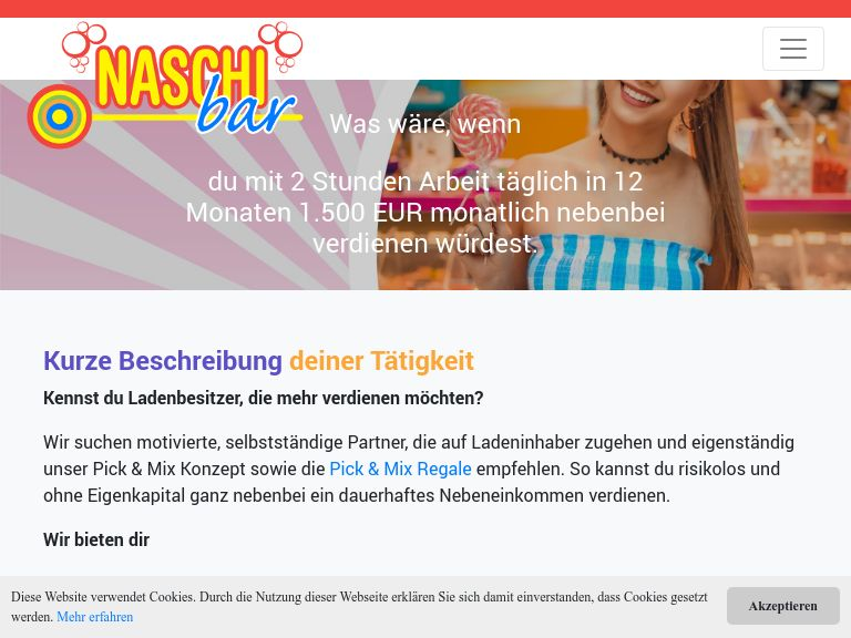 Firmenlogo NaschiBar Franchise GmbH