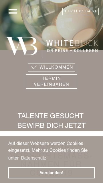 Firmenlogo vom Unternehmen WHITEBLICK Dr. Feise + Kollegen aus Stuttgart