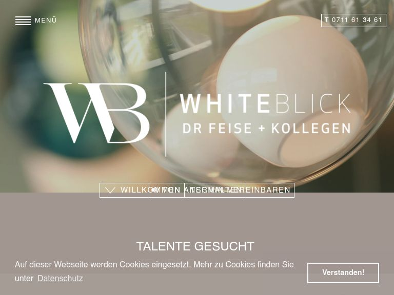 Firmenlogo vom Unternehmen WHITEBLICK Dr. Feise + Kollegen aus Stuttgart