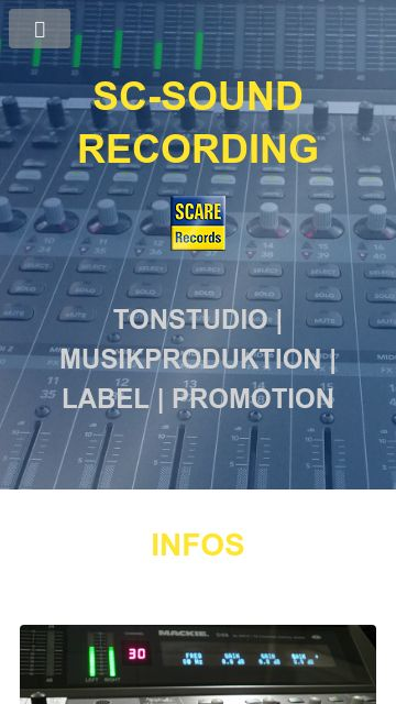 Firmenlogo vom Unternehmen SC-Sound Recording Musikproduktion aus Duisburg