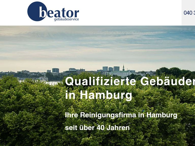 Firmenlogo vom Unternehmen Beator Gebäudeservice GmbH aus Hamburg