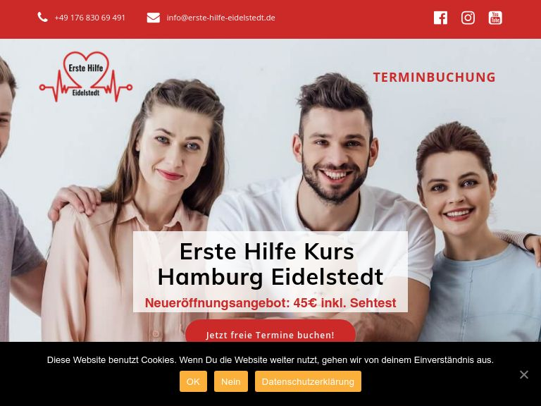 Firmenlogo vom Unternehmen Erste Hilfe Kurs Hamburg Eidelstedt aus Hamburg