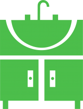 Firmenlogo vom Unternehmen Badezimmermöbel Onlineshop aus Aschheim (167px)