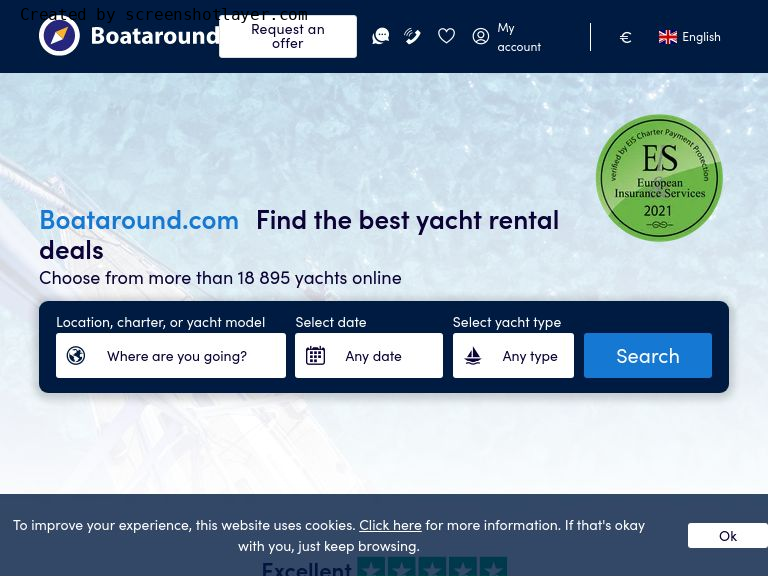 Firmenlogo vom Unternehmen Boataround.com aus Berlin