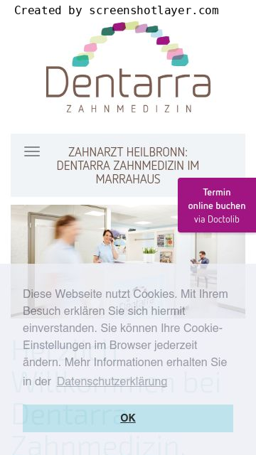 Firmenlogo vom Unternehmen Dentarra Zahnmedizin aus Heilbronn