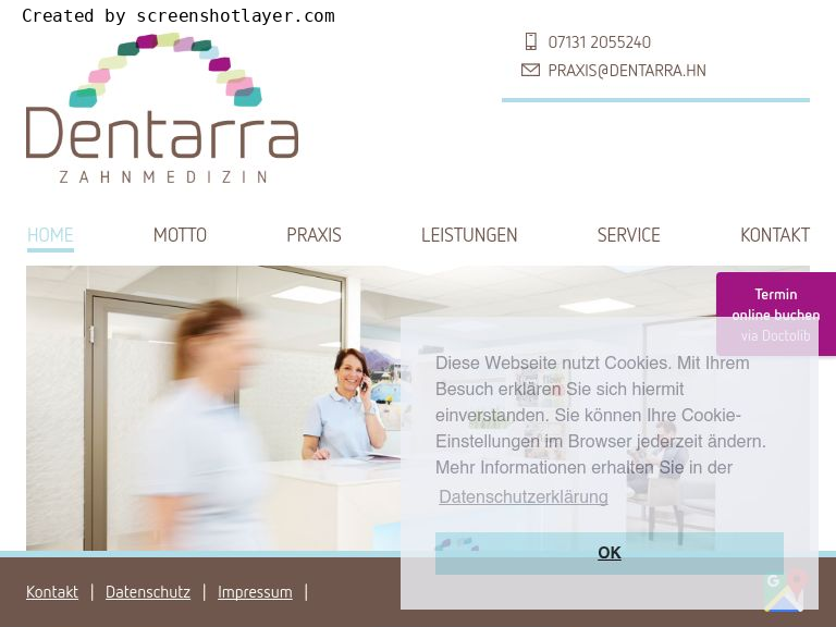 Firmenlogo vom Unternehmen Dentarra Zahnmedizin aus Heilbronn
