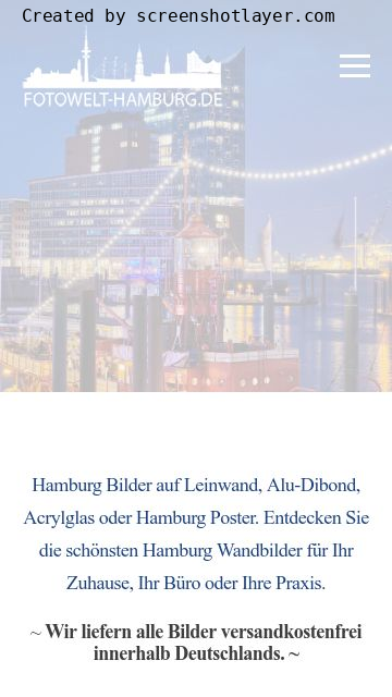 Firmenlogo vom Unternehmen Fotowelt-Hamburg aus Hamburg