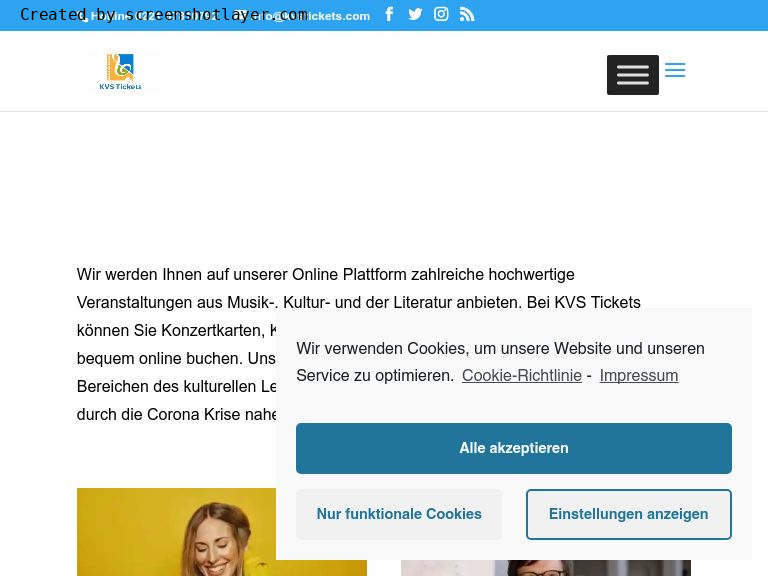 Firmenlogo vom Unternehmen KVS Tickets aus Köln