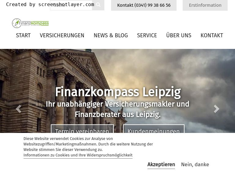 Firmenlogo vom Unternehmen Finanzkompass aus Leipzig