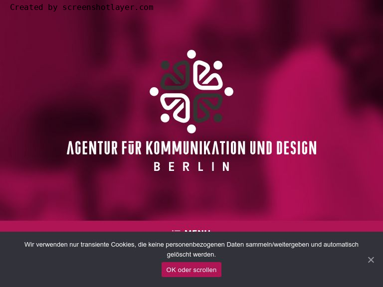 Firmenlogo vom Unternehmen AFKUD Agentur für Kommunikation und Design aus Berlin