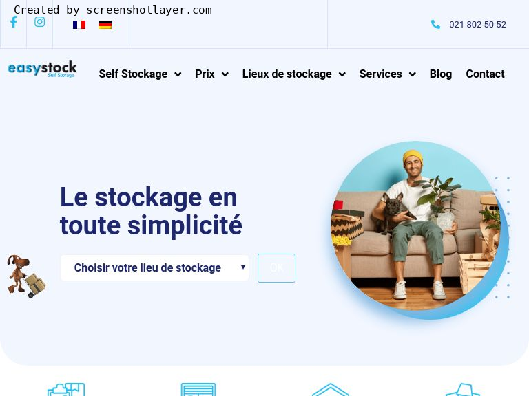 Firmenlogo vom Unternehmen EasyStock aus Spreitenbach