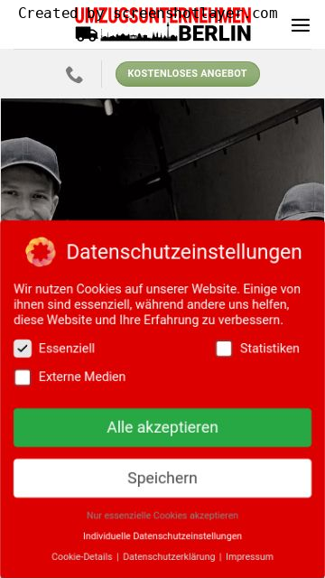 Firmenlogo vom Unternehmen Umzugsunternehmen-Berlin.de aus Berlin