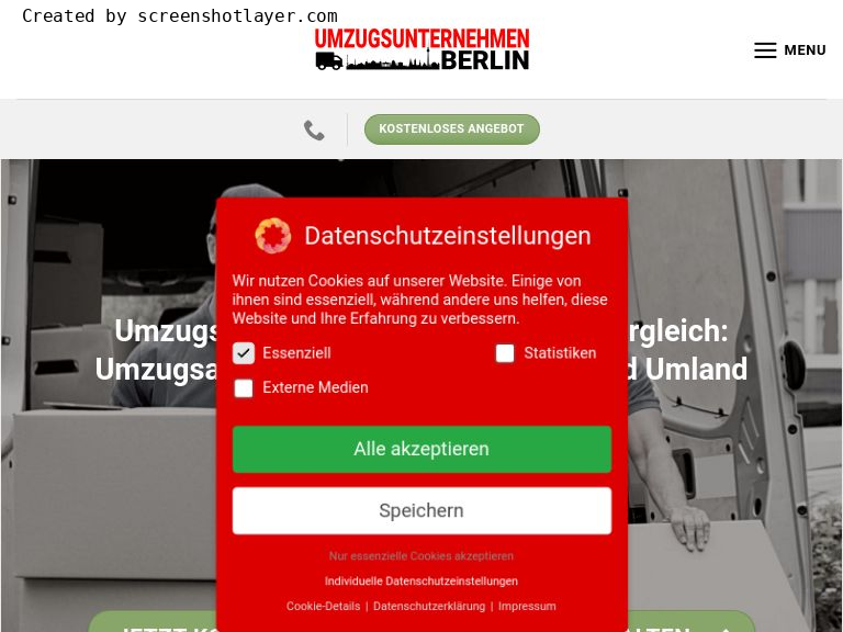 Firmenlogo vom Unternehmen Umzugsunternehmen-Berlin.de aus Berlin