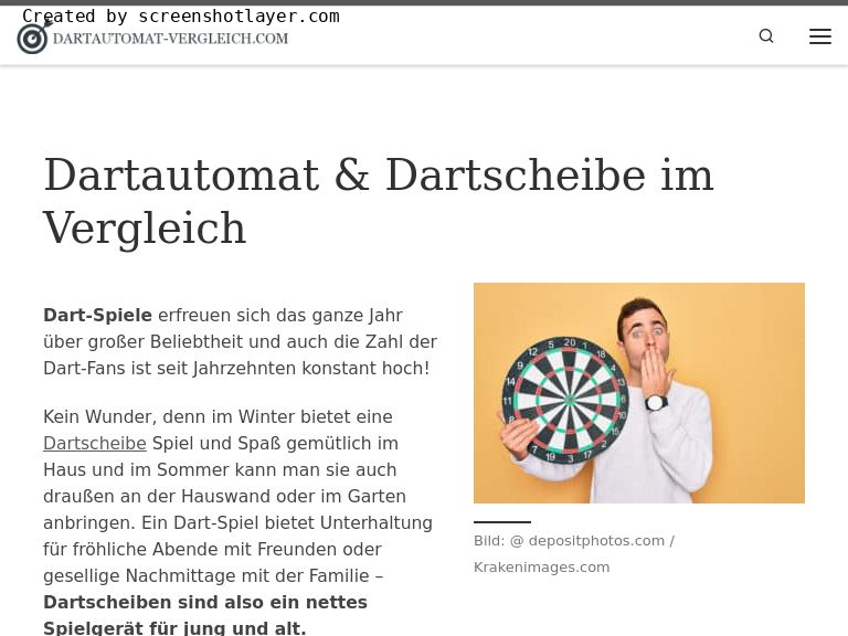 Firmenlogo vom Unternehmen Dartautomat & Dartscheibe im Vergleich aus Oberhof