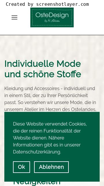 Firmenlogo vom Unternehmen OsteDesign aus Hemmoor